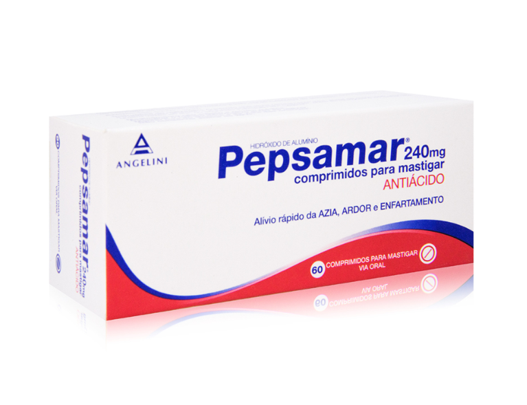 Pepsamar 240mg 60 comprimidos mastigáveis