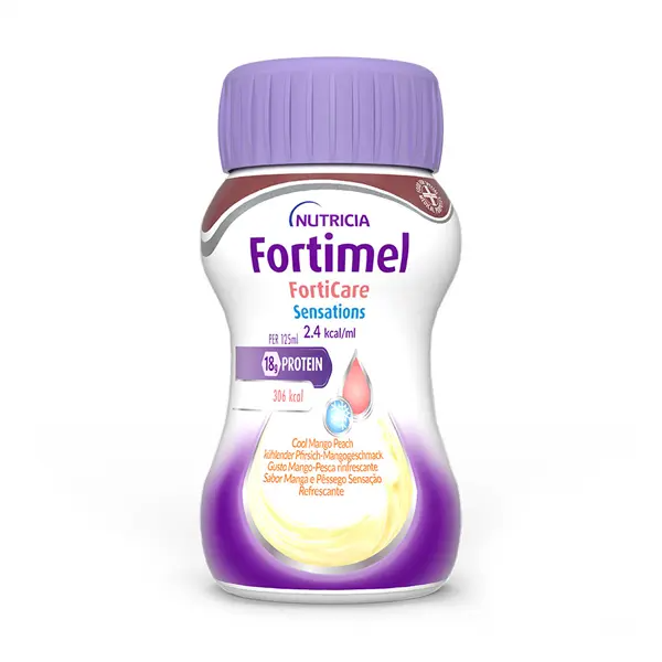 Fortimel Forticare Sens Pêssego Manga 125ml 4un