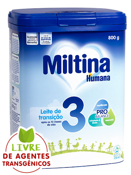 Miltina Crescimento 3 12M+ 800g