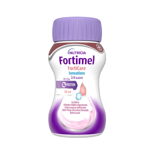 Fortimel Forticare Sensations Frutos Vermelhos 125ml 4un