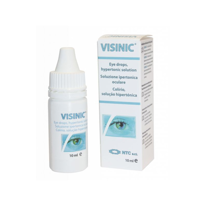 Visinic Solução Hipertónica Colírio Frasco Multidoses 10ml