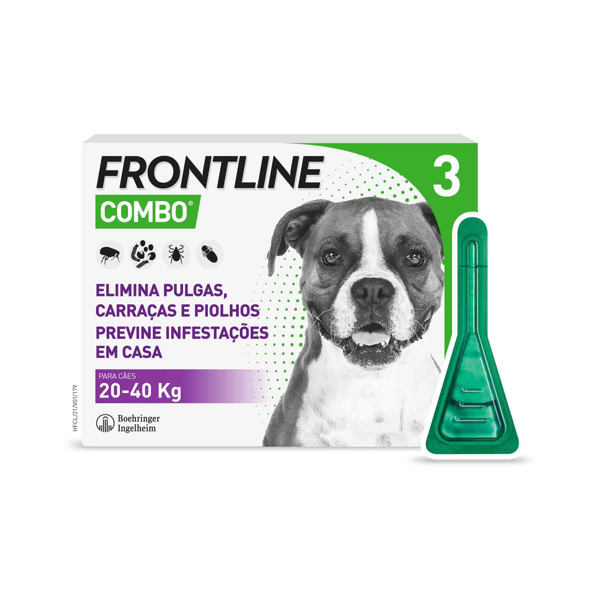 Frontline Combo 20-40Kg 3un VET