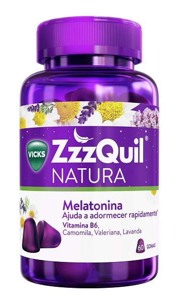 Vicks ZZZQuil Gomas Melatonina 60un