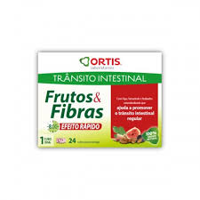 Ortis Frutos Fibras Efeito Rápido 24 comprimidos
