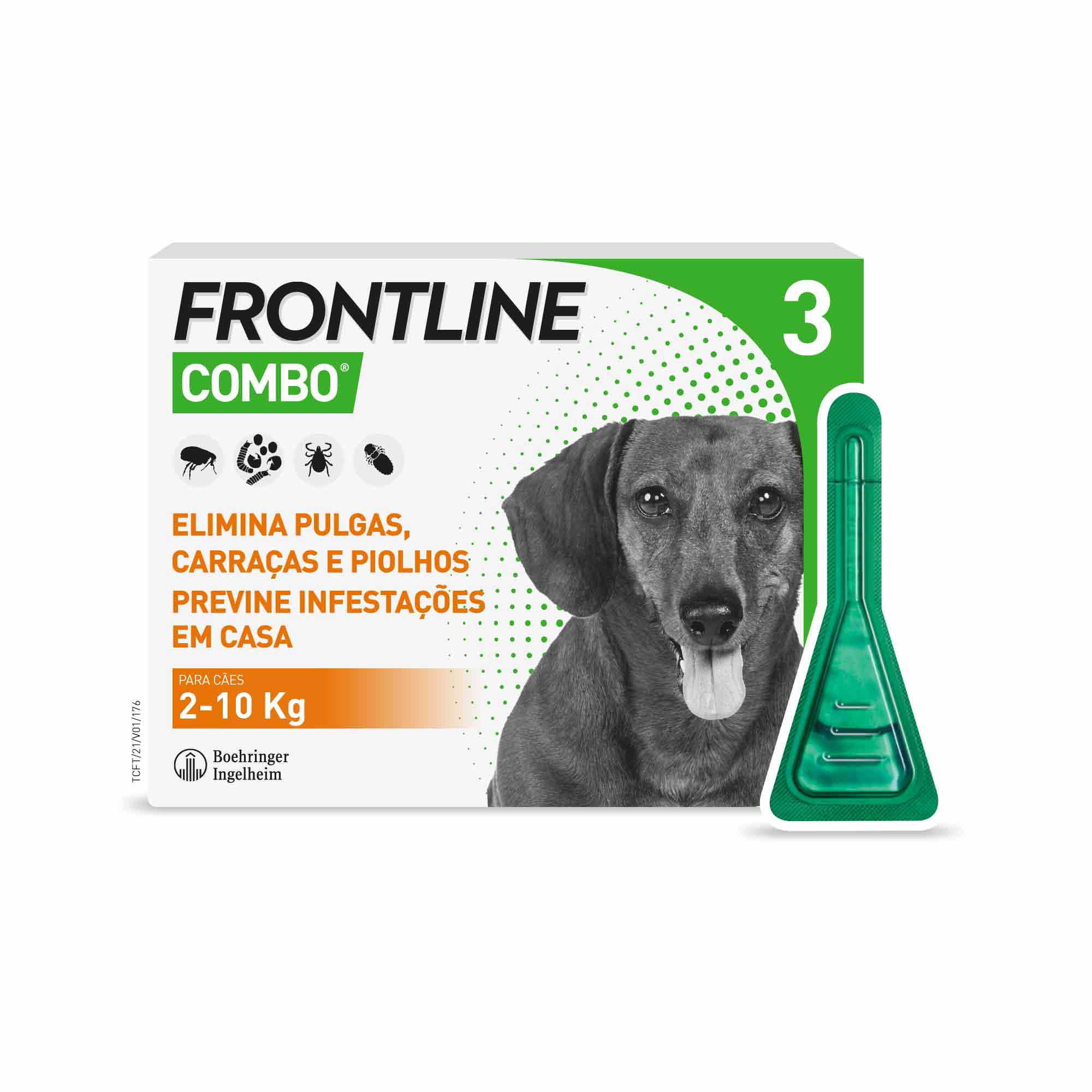 Frontline Combo <10Kg 3Un VET