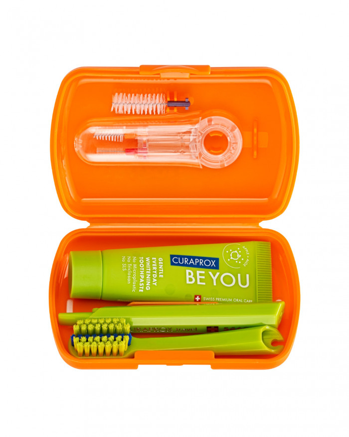 Curaprox Ortho Kit Viagem Laranja