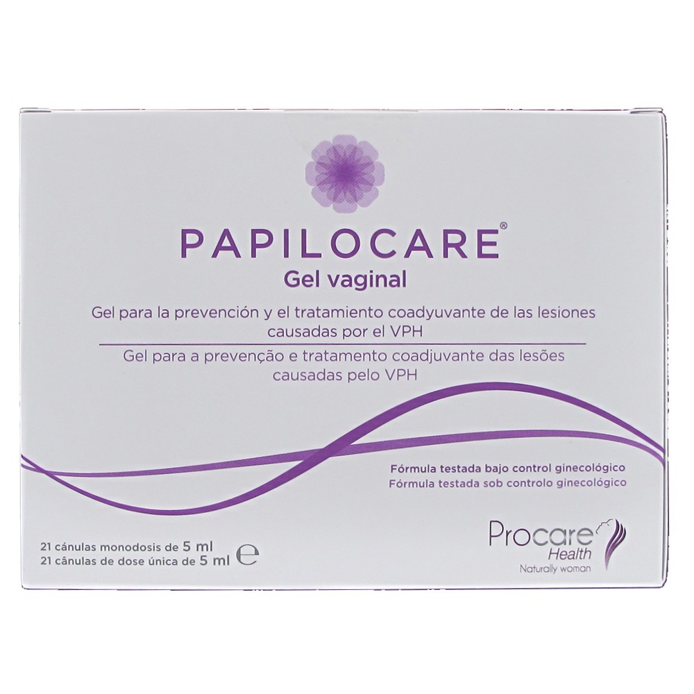 Papilocare Gel Vaginal Cânulas 5ml 21un