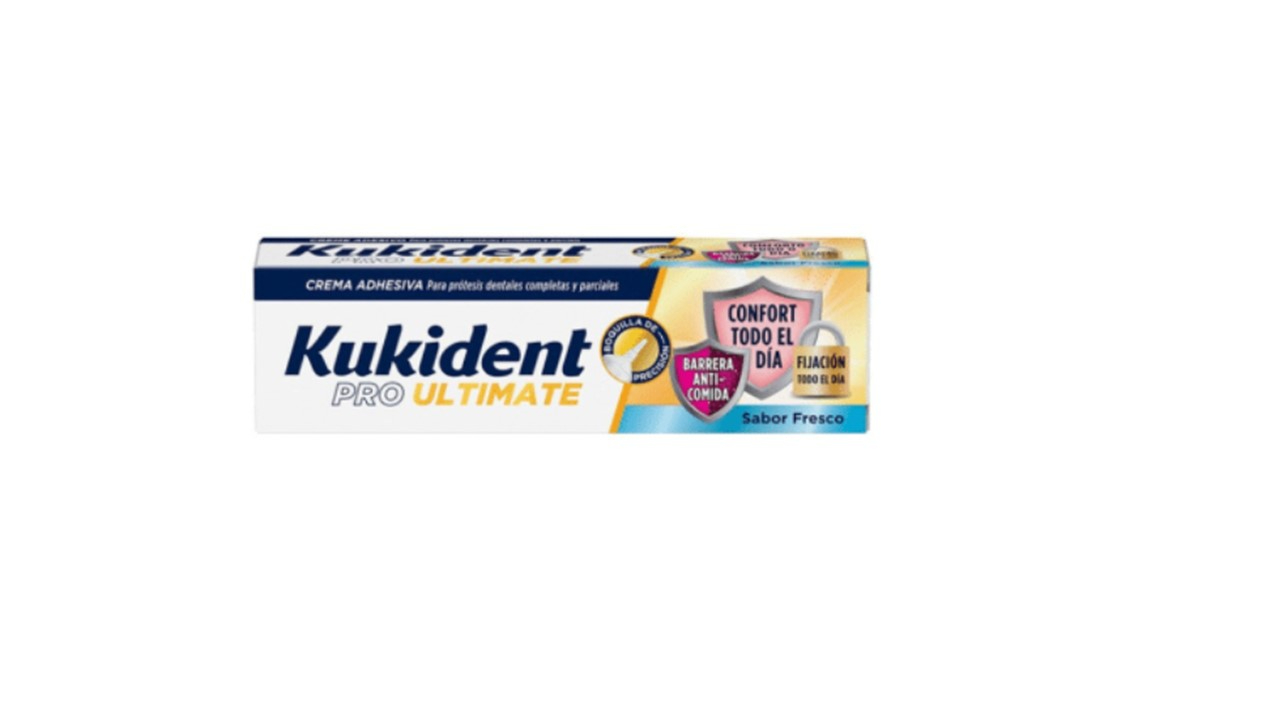 Kukident Pro Ultimate Creme Próteses Sabor Refrescante 40g