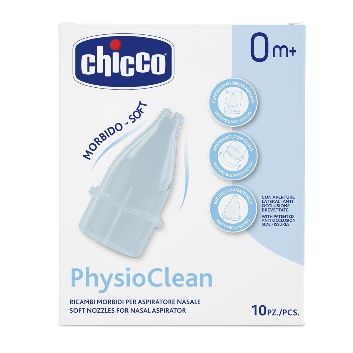 Chicco Physioclean Recargas Aspirador Nasal 10un