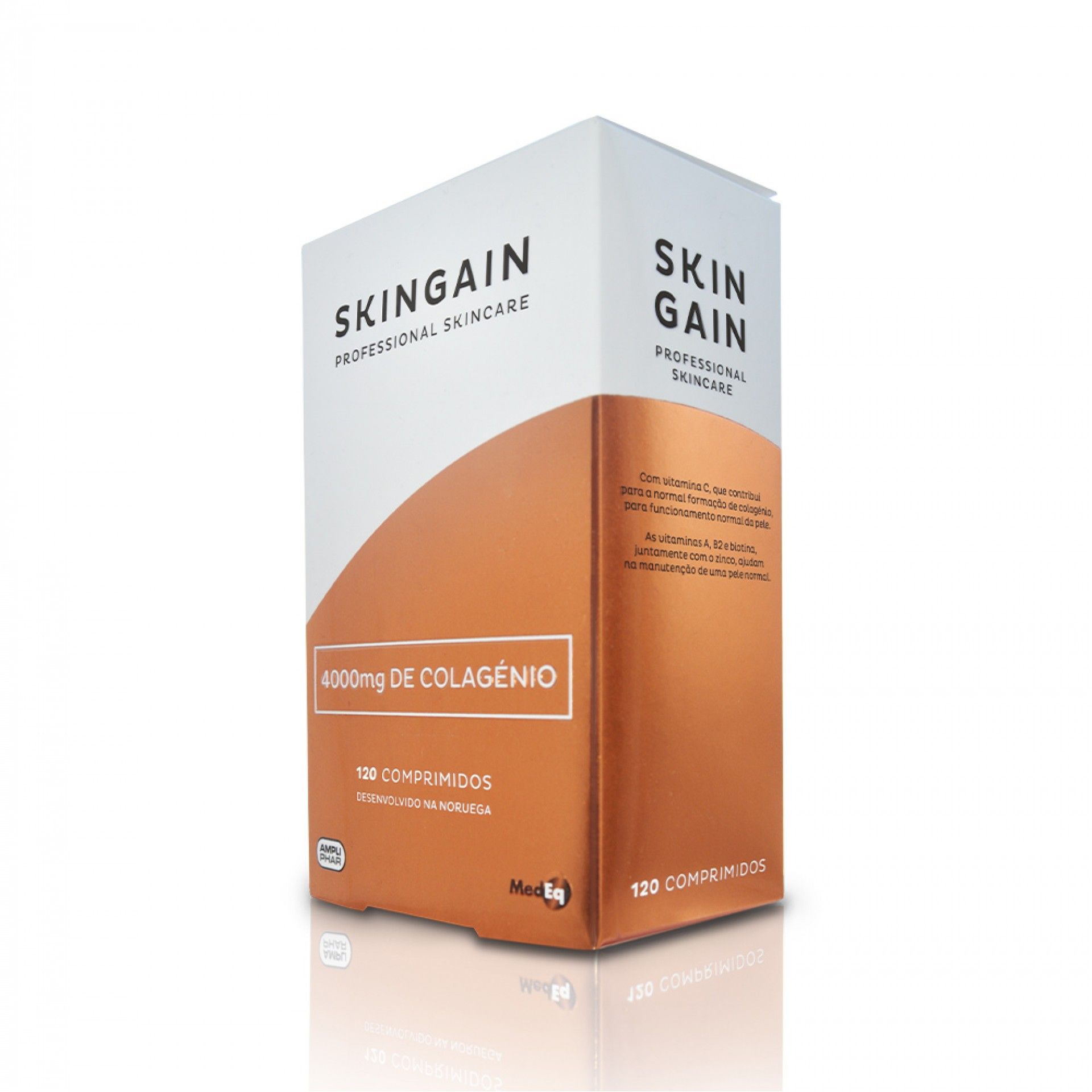 Skingain 4000mg Colagénio 120comp