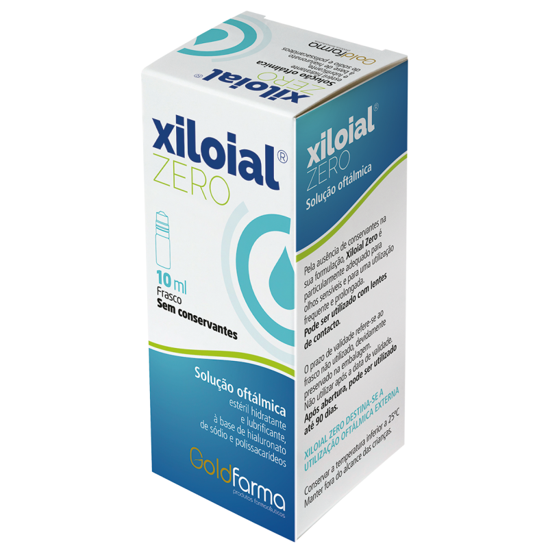 Xiloial Zero Solução Oftálmica 10ml