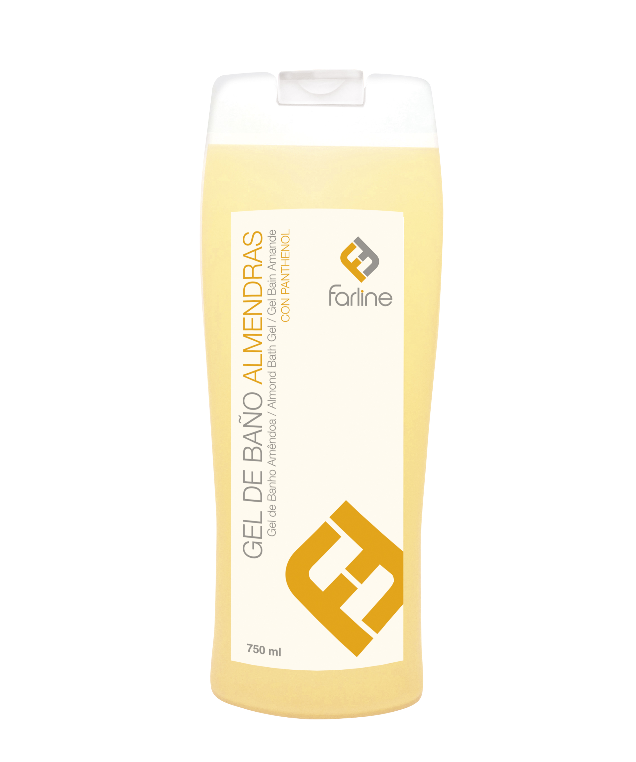 Farline Gel Banho Amêndoas 750ml