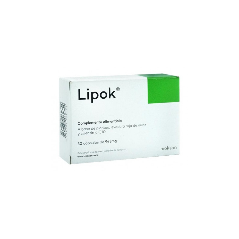 Lipok 943mg 30 cápsulas