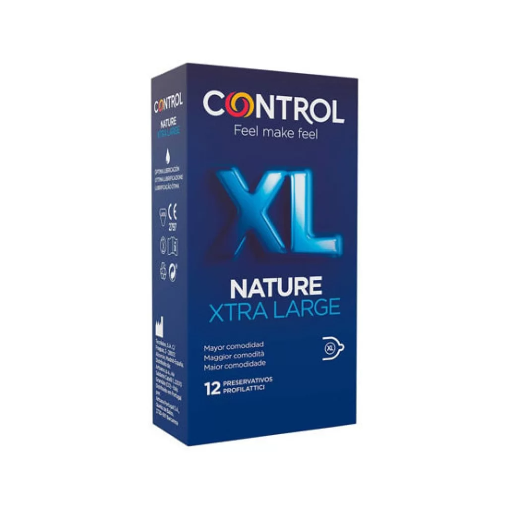 Control Nature Xtra Large Preservativos XL 12un