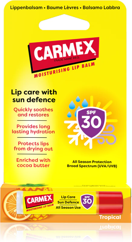 Carmex Stick Bals Labial Tropical FPS30 4,25g