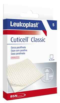Cuticell Classic Comp Gaze c/Parafina 5x5cm 5un