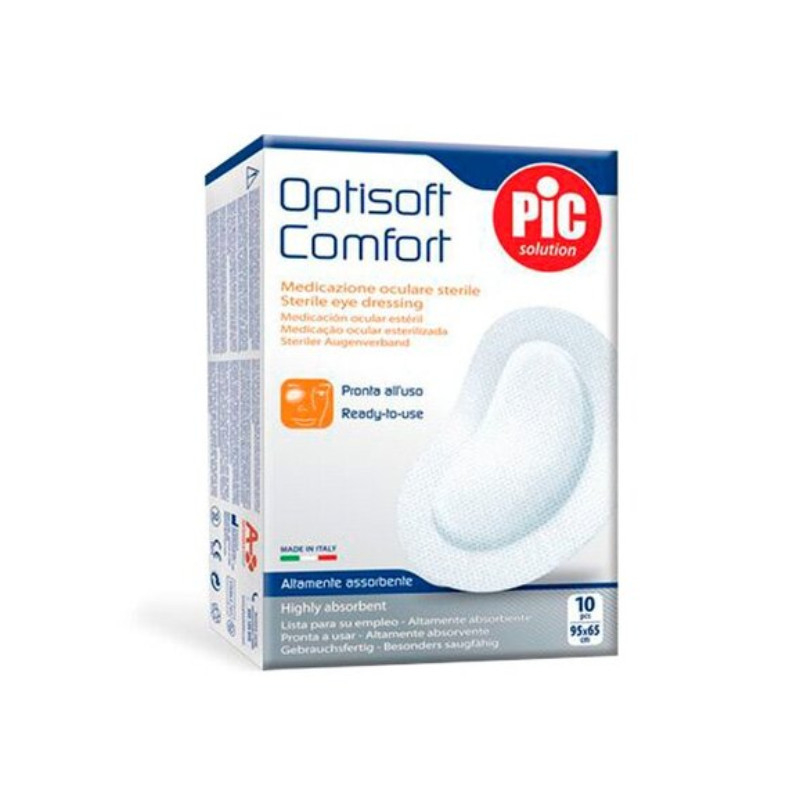 Pic Solution Compressa Oftálmica com Bordo Adesivo 10un 95x5mm