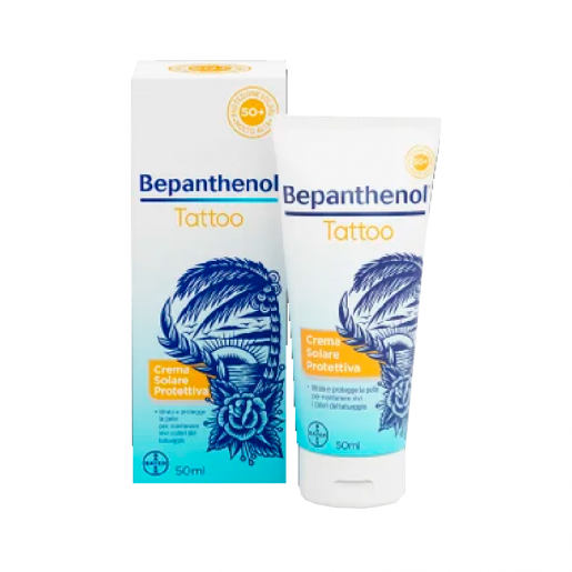 Bepanthen Tattoo Creme Protetor Solar FPS50+ 50ml