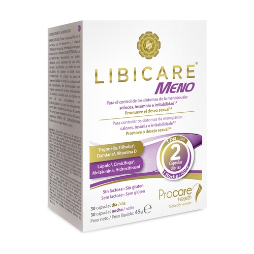 Libicare Meno Dia/Noite 30+30caps