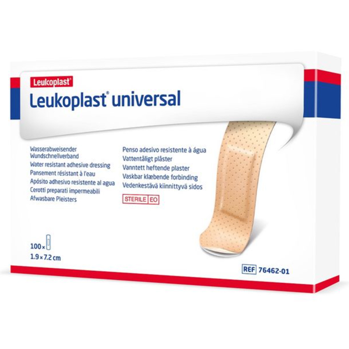 Leukoplast Universal 1,9x7,2cm 100un -76462-01
