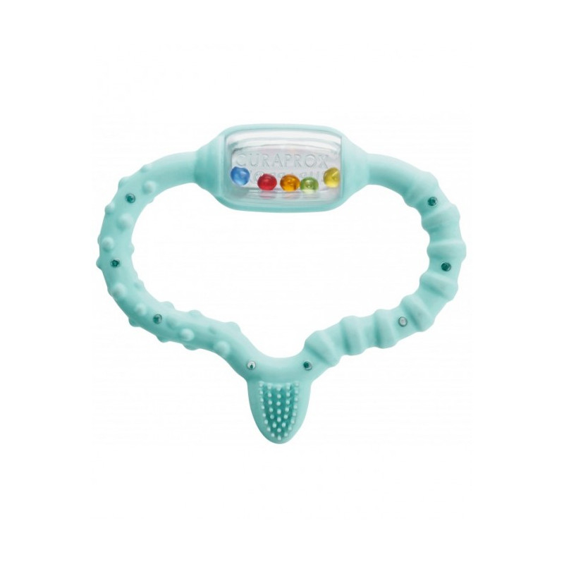 Curaprox Baby Teething Ring Mordedor Verde 0-24M