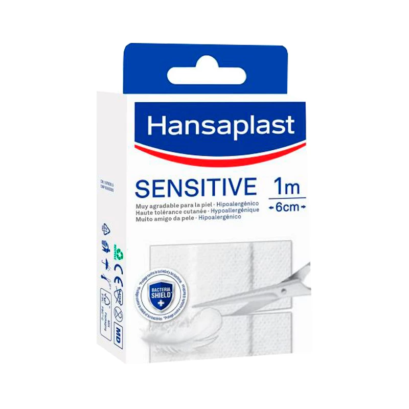 Hansaplast Sensitive Penso 1mx6cm 1un