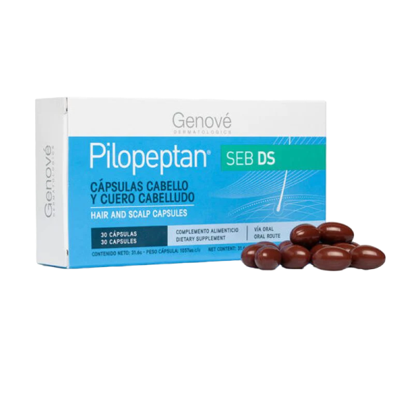 Pilopeptan Seb Cabelos Oleosos 30caps