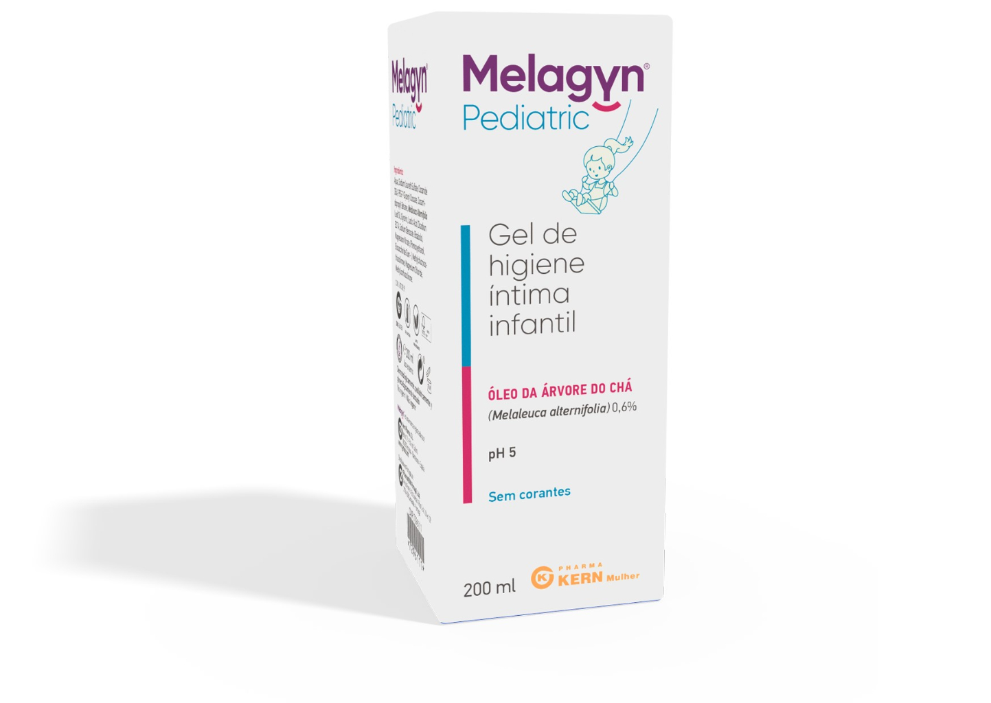 Melagyn Pediatric Gel Higiene Íntima Infantil 200ml