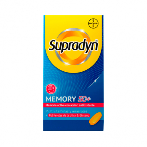 Supradyn Memory 50+ 30comp