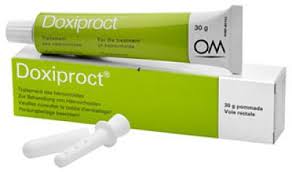 Doxiproct 40mg/g+20mg/g Pomada 30g