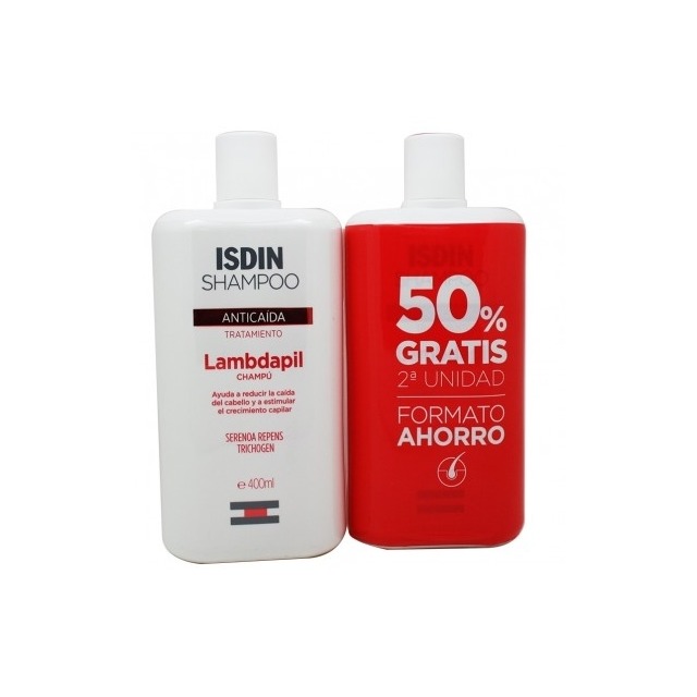 Isdin Lambdapil Champô 400ml Pack Duplo