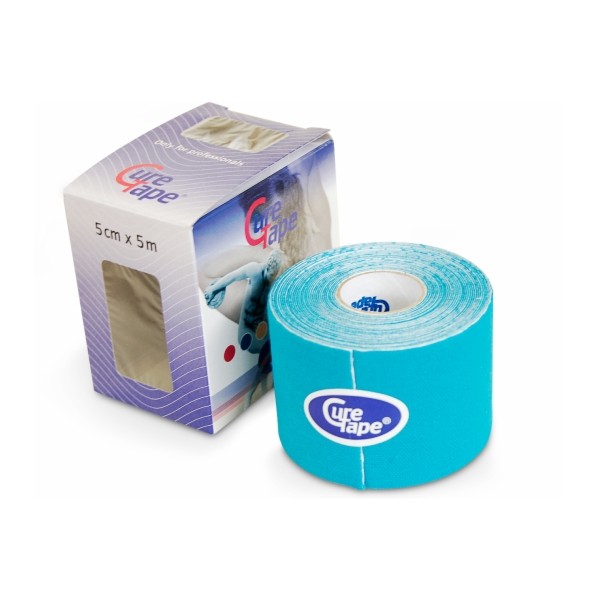 Cure Tape Banda Neuromuscular 5cmx5m Azul