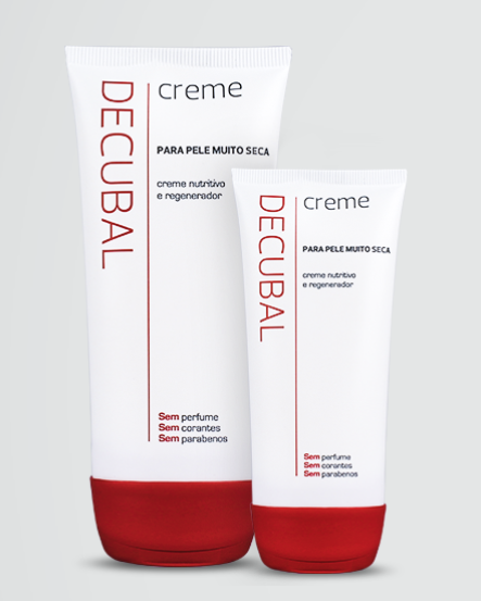 Decubal Creme Nutritivo Regenerador sem Perfume 100ml