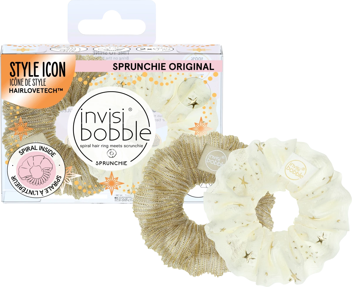 Invisibobble Sprunchie Bring On The Night 2un
