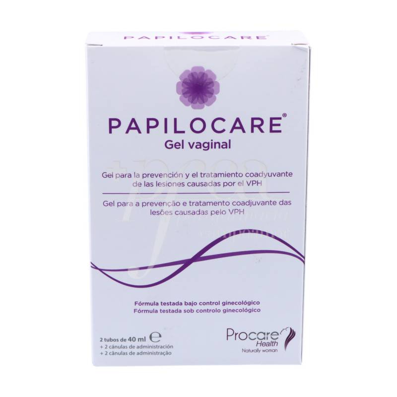 Papilocare Gel Vaginal Tubo+Can 40ml 2un