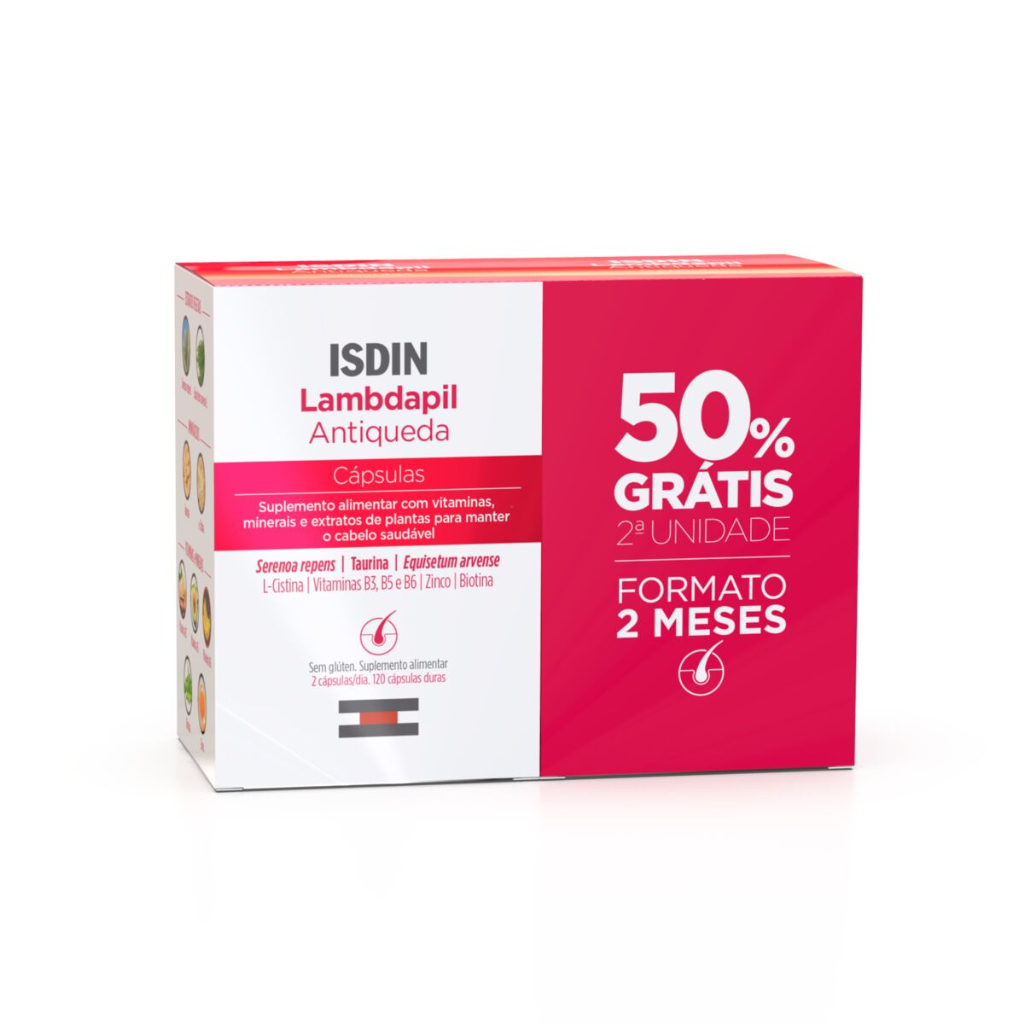 Isdin Lambdapil Duo 60caps 2un -Promo