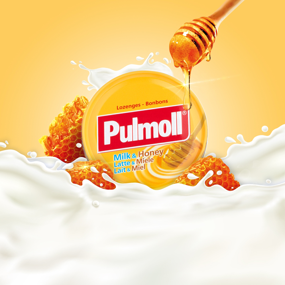 Pulmoll Leite e Mel Pastilhas 45g