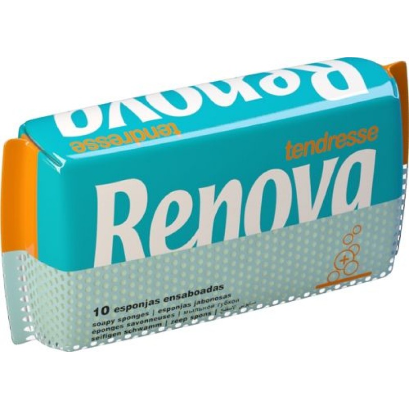Renova Esponja Dermoprotetora C/Sabão 10un
