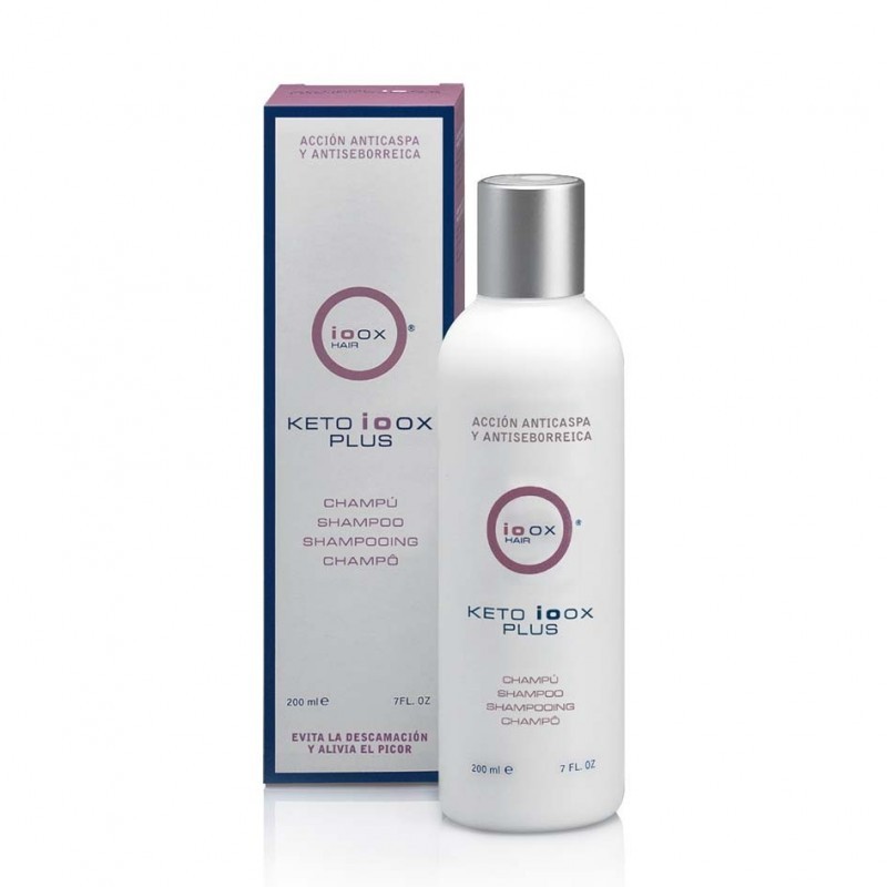 Ioox Hair Keto Plus Champô Anti Caspa 200ml