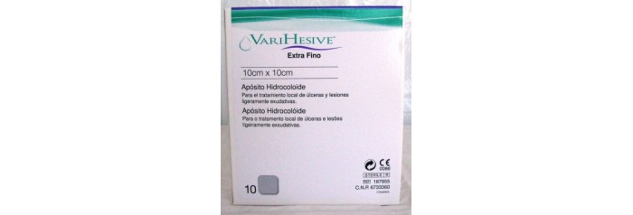 Convatec Varihesive Extr Fino 10x10cm 10un -187955