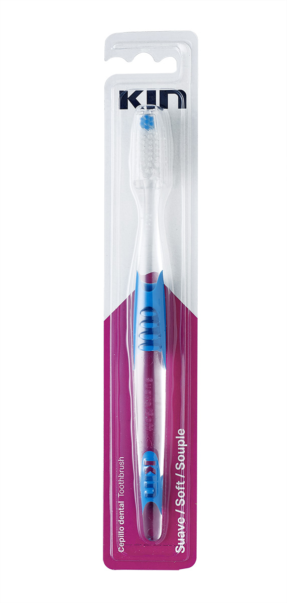 KIN Escova Dent Suave Roxo 1un
