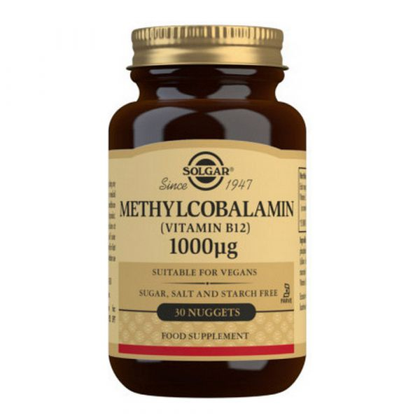Solgar Methylcobalamina 1000µg Vit B12 30comp