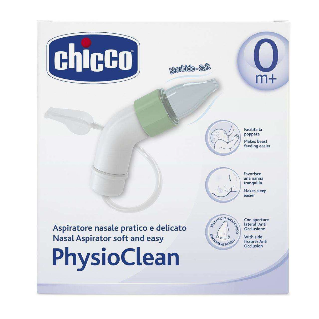 Chicco Physioclean Aspirador Nasal Soft 0M+ 2 peças