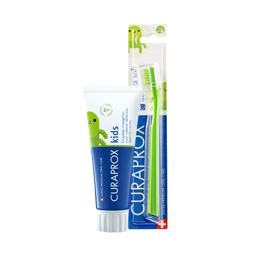 Curaprox Baby Escova e Pasta Mentol 60ml - Promo