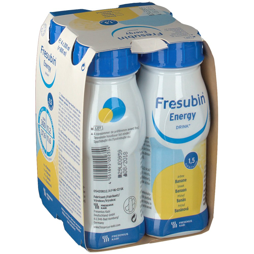 Fresubin Energy Drink Banana 200ml 4un