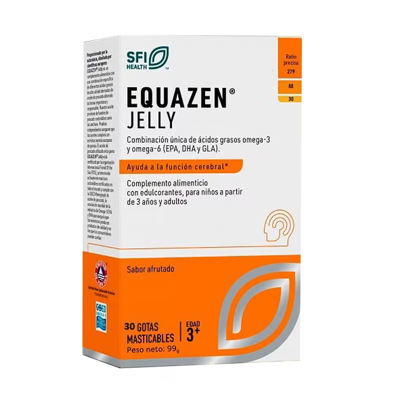 Equazen Jelly Gomas Fruta 3A+ 30un