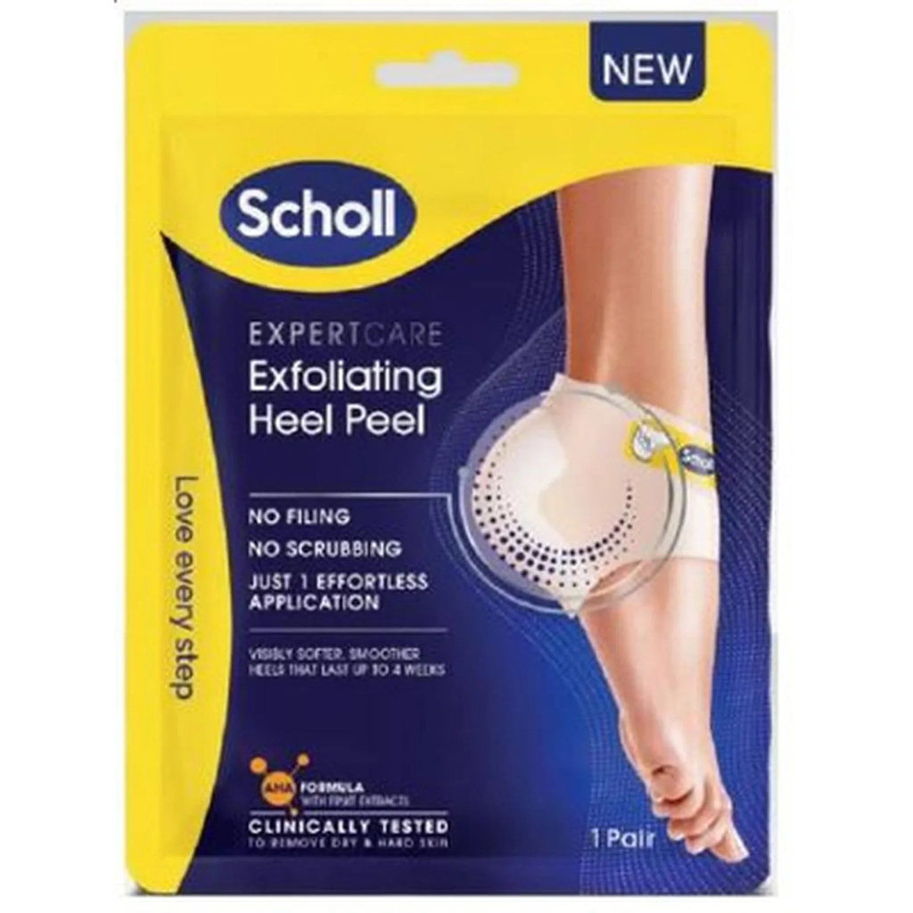 Scholl Máscara Esfoliante Calcanhares 1 par