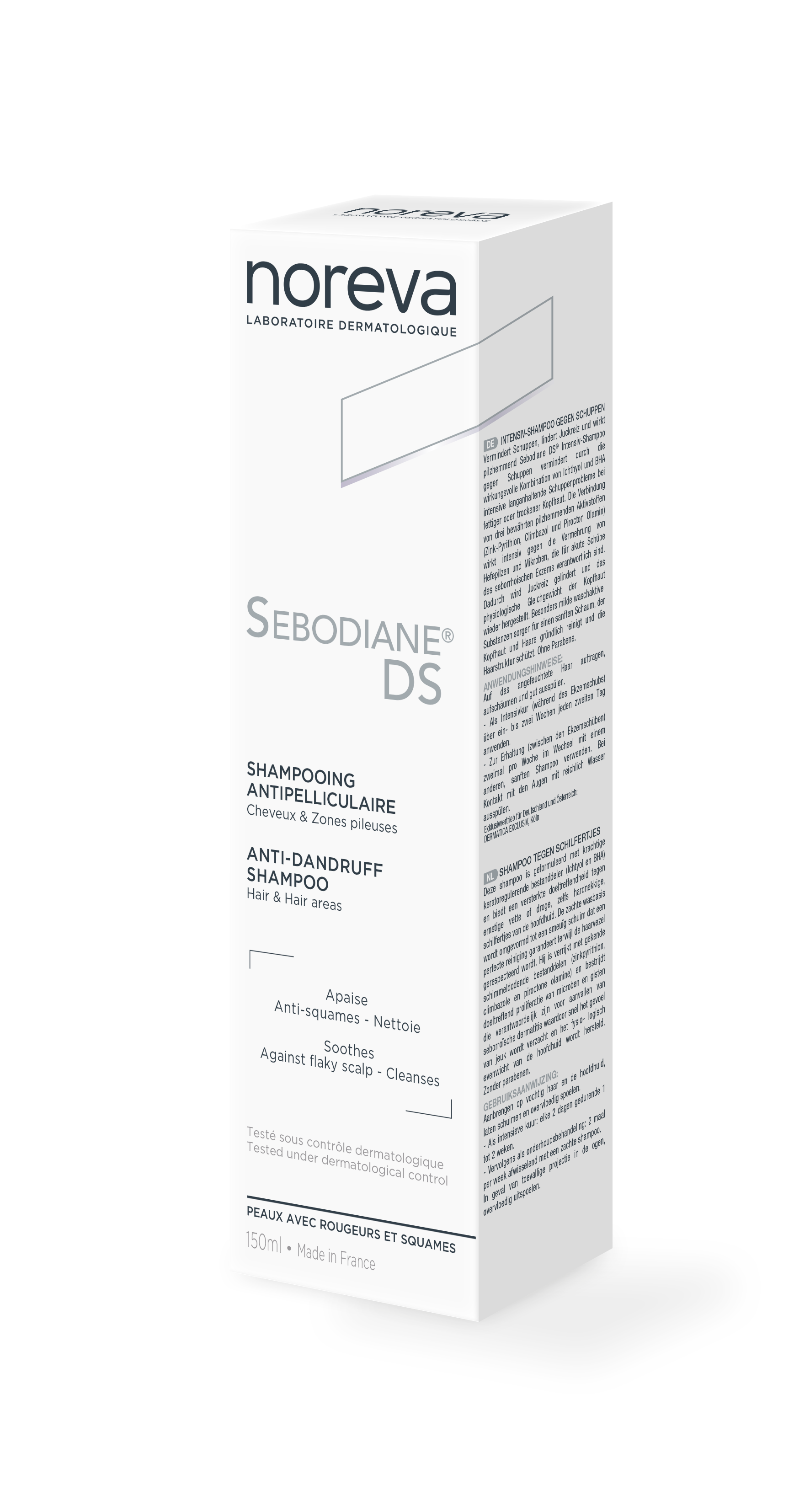 Noreva Sebodiane DS Champô Anti-Caspa 150ml