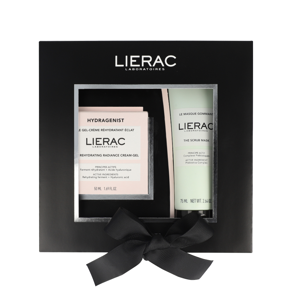 Lierac Hydragenist Gel Creme 50ml + Máscara Esfoliante - Coffret
