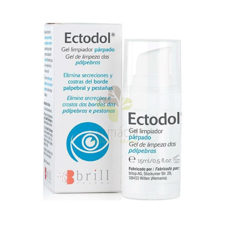 Ectodol Gel Limpeza Pálpebras 15ml